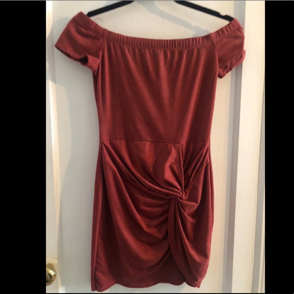 Burnt Orange Dress